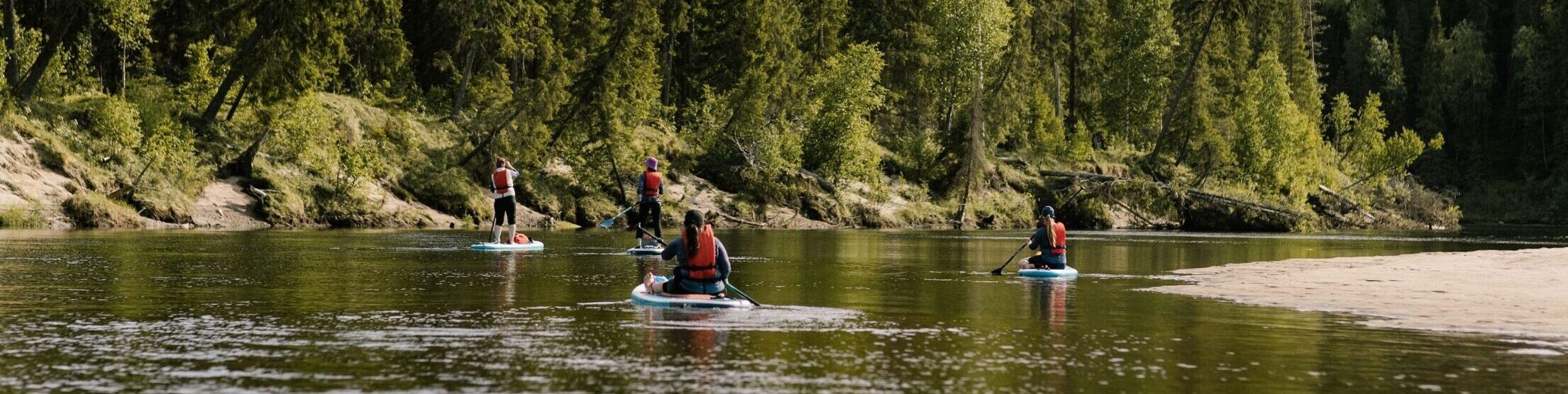 Retki-idea kesäksi: Suppailuseikkailu Kuusamon Oulangalla